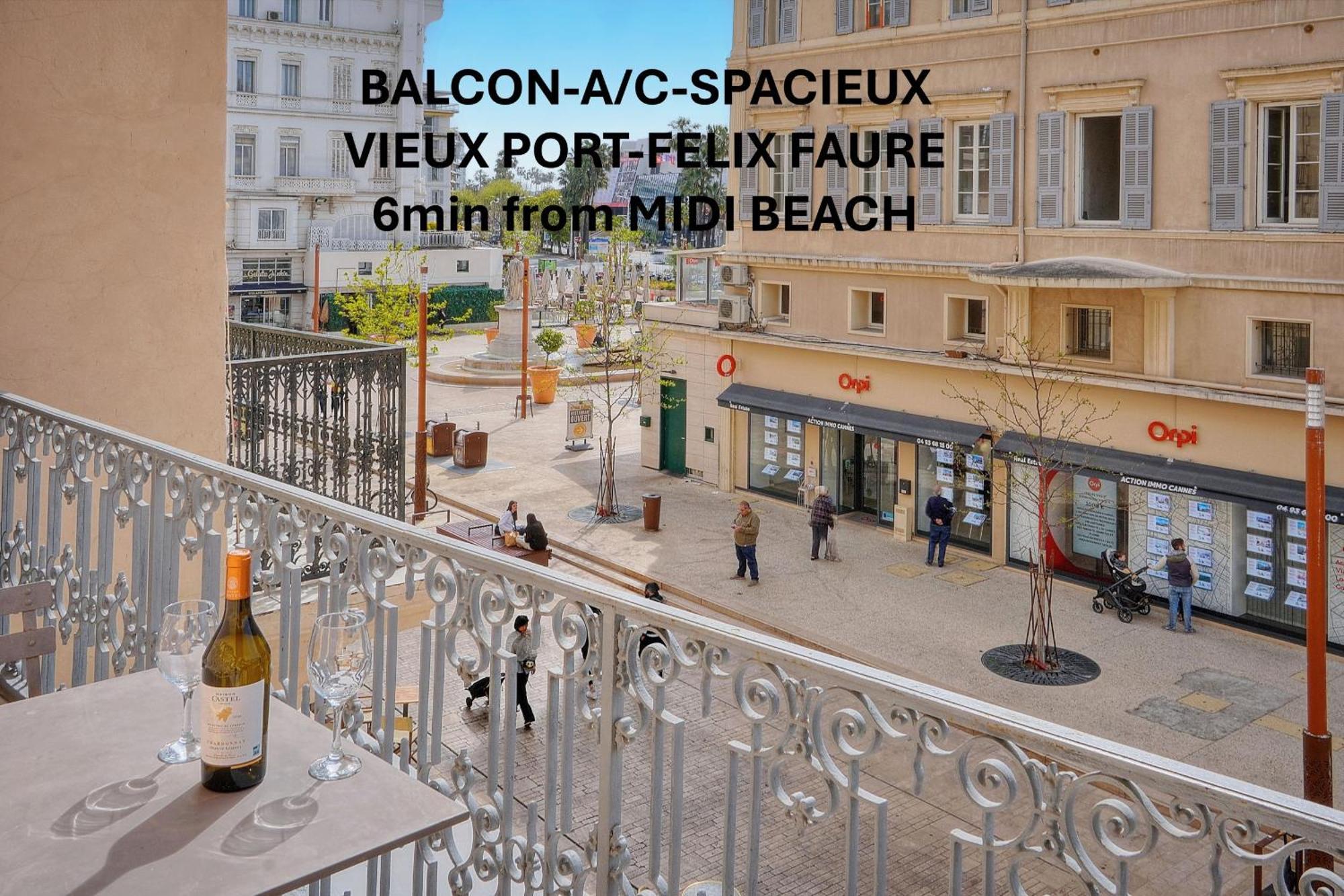 Moderne 3 Pieces Idealement Situe Centre De Cannes L! A2B22 ภายนอก รูปภาพ