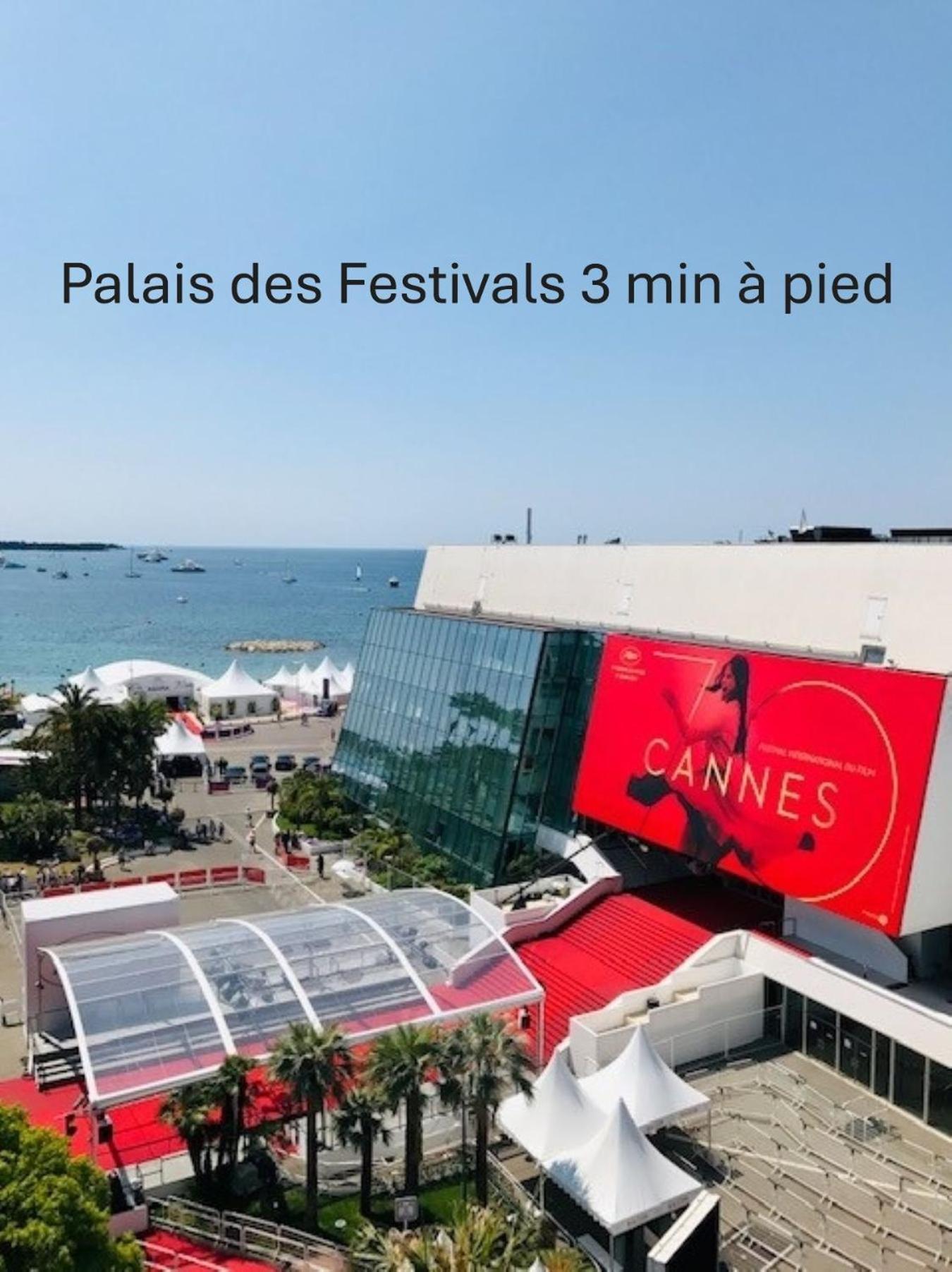 Moderne 3 Pieces Idealement Situe Centre De Cannes L! A2B22 ภายนอก รูปภาพ